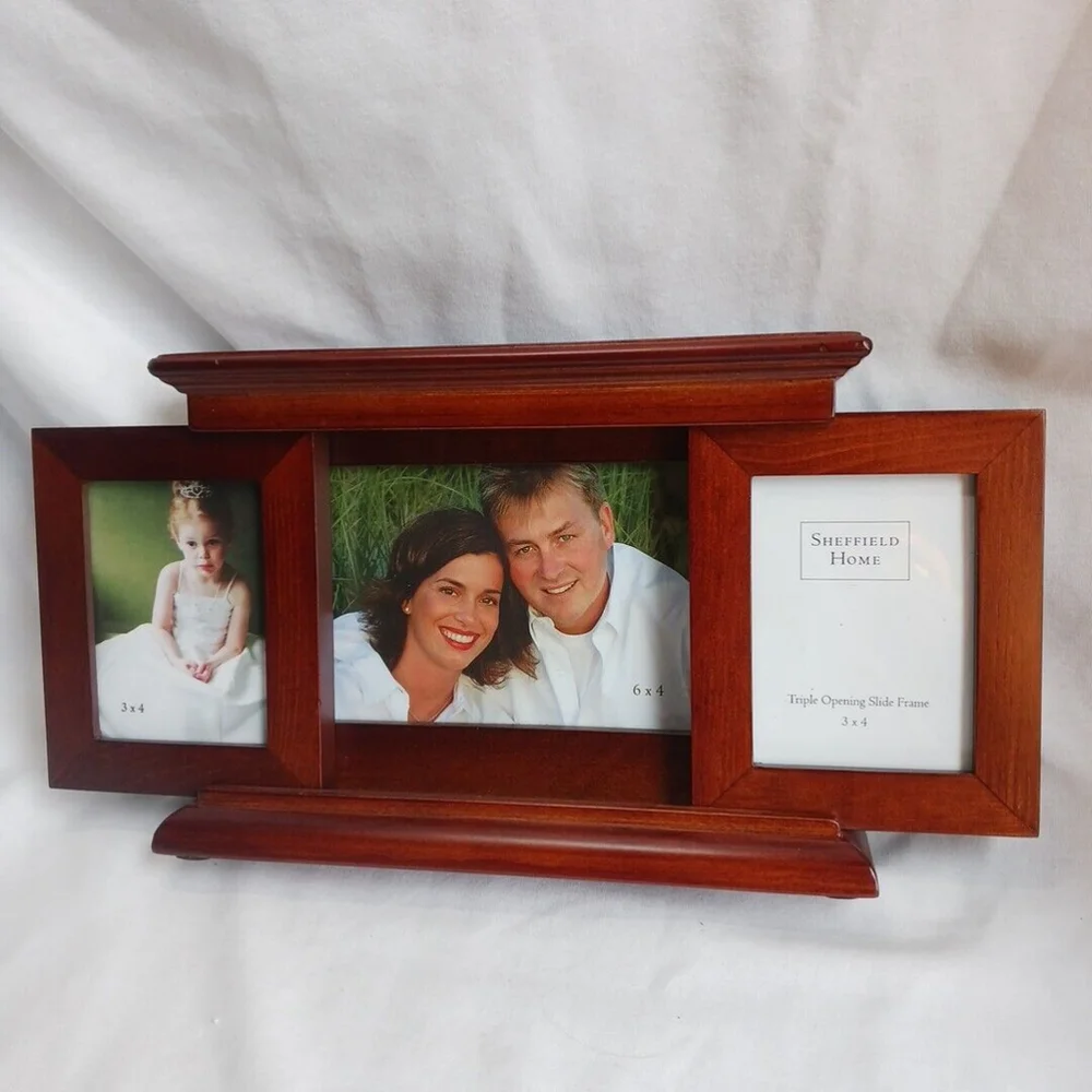 Sheffield Home Triple Wood Slider Frame 6x4 and 3x4